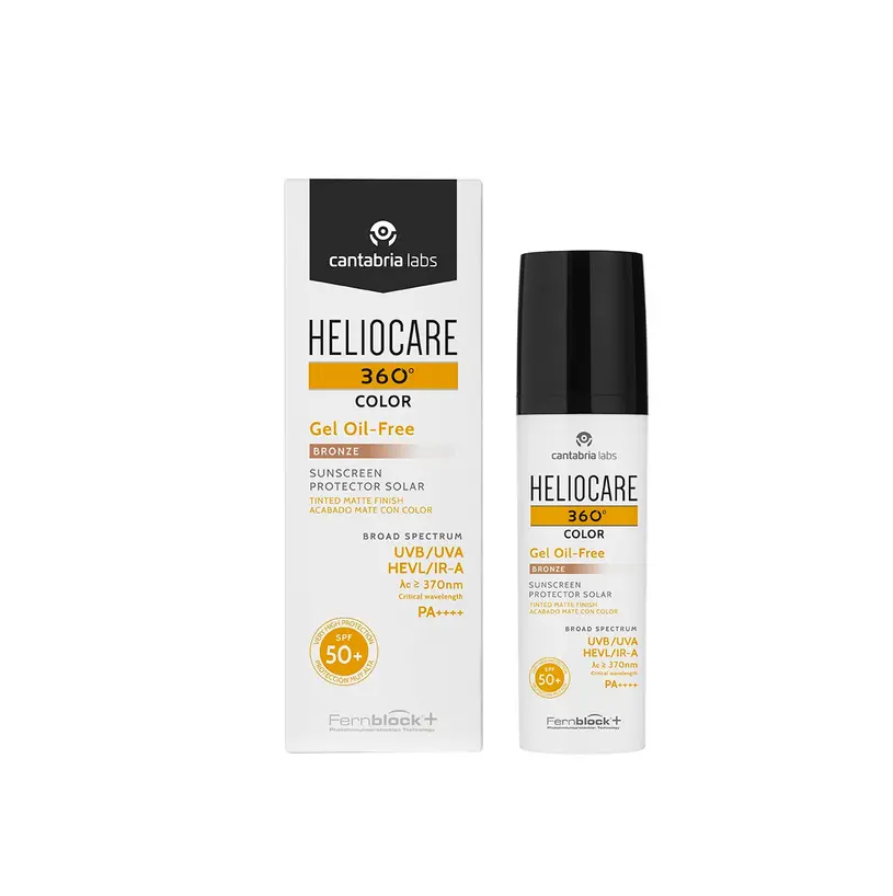Heliocare Color Gel Bronze SPF50+ 50ml Tinted Sunscreen & UV Protection