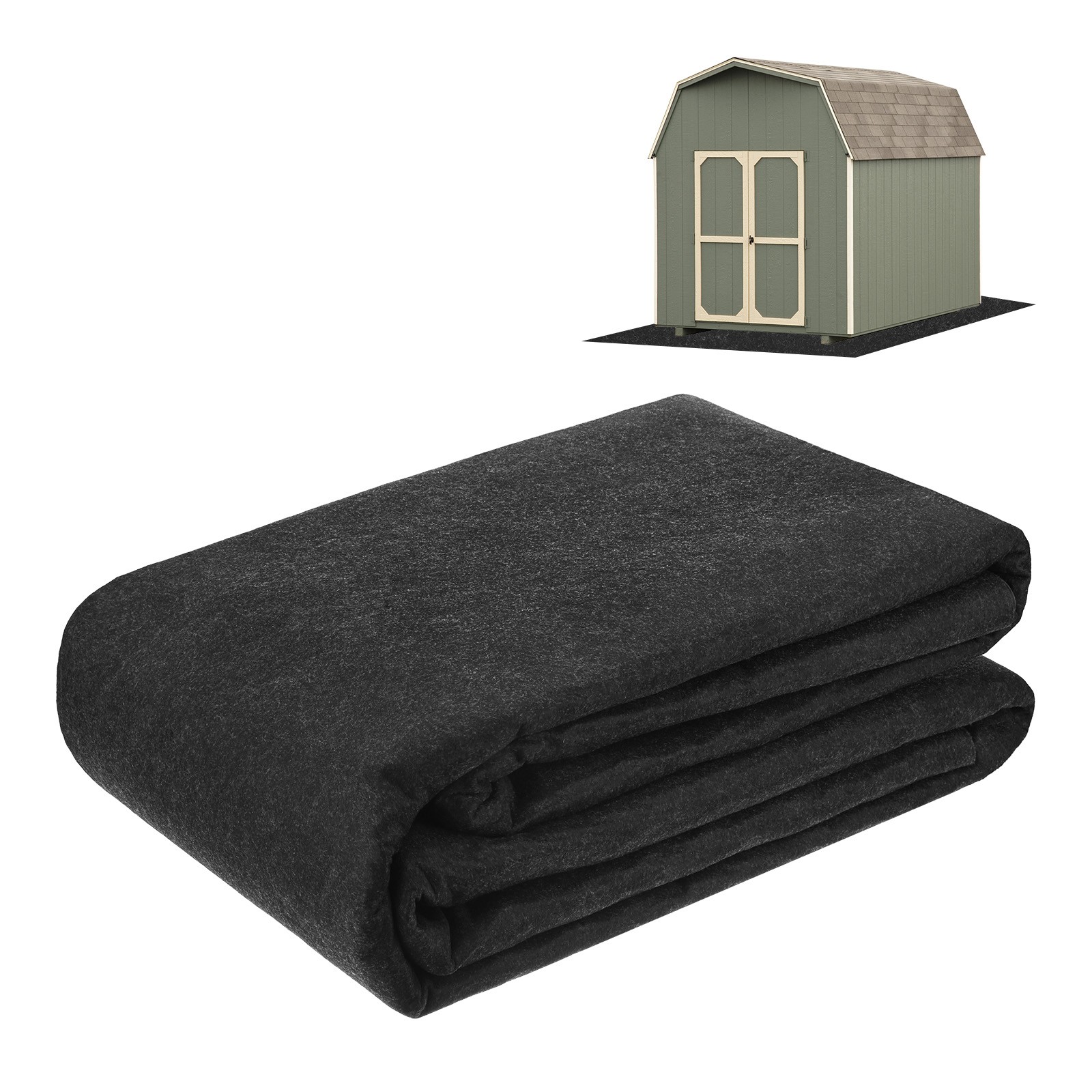 Outdoor Storage Shed Mat, 2499x2133mm Non Slip Waterproof Carport Protect Pad