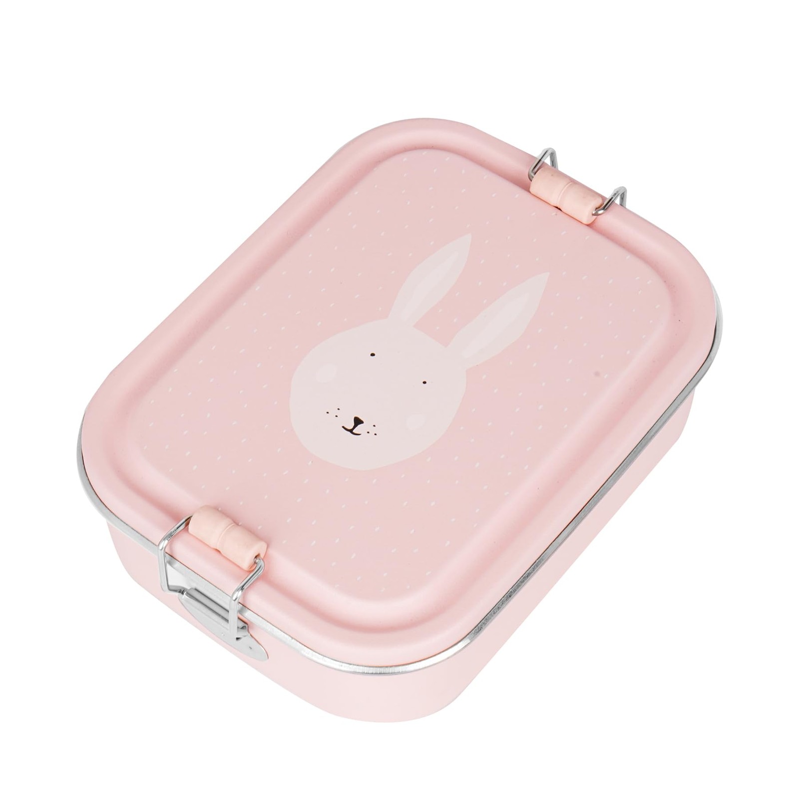 Trixie RVS Broodtrommel 800 ml Mrs. Rabbit Piccolo Mrs. Coniglio