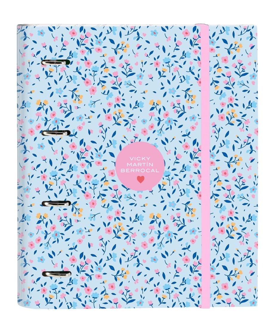 Safta VMB Paradise – 4 Ring Binder 35 cm with 100 A4 Sheets, Ideal for Children