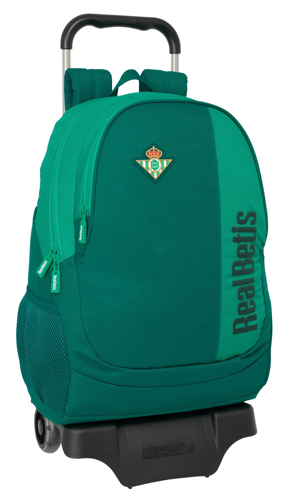 Safta Real Betis Balompié – Large Backpack with Trolley, Ideal for Children of D