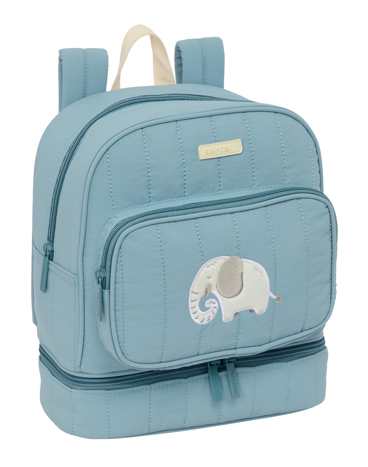 SAFTA Preschool Elephant – Backpack Fridge for Nursery, Fridge for Cold and Heat