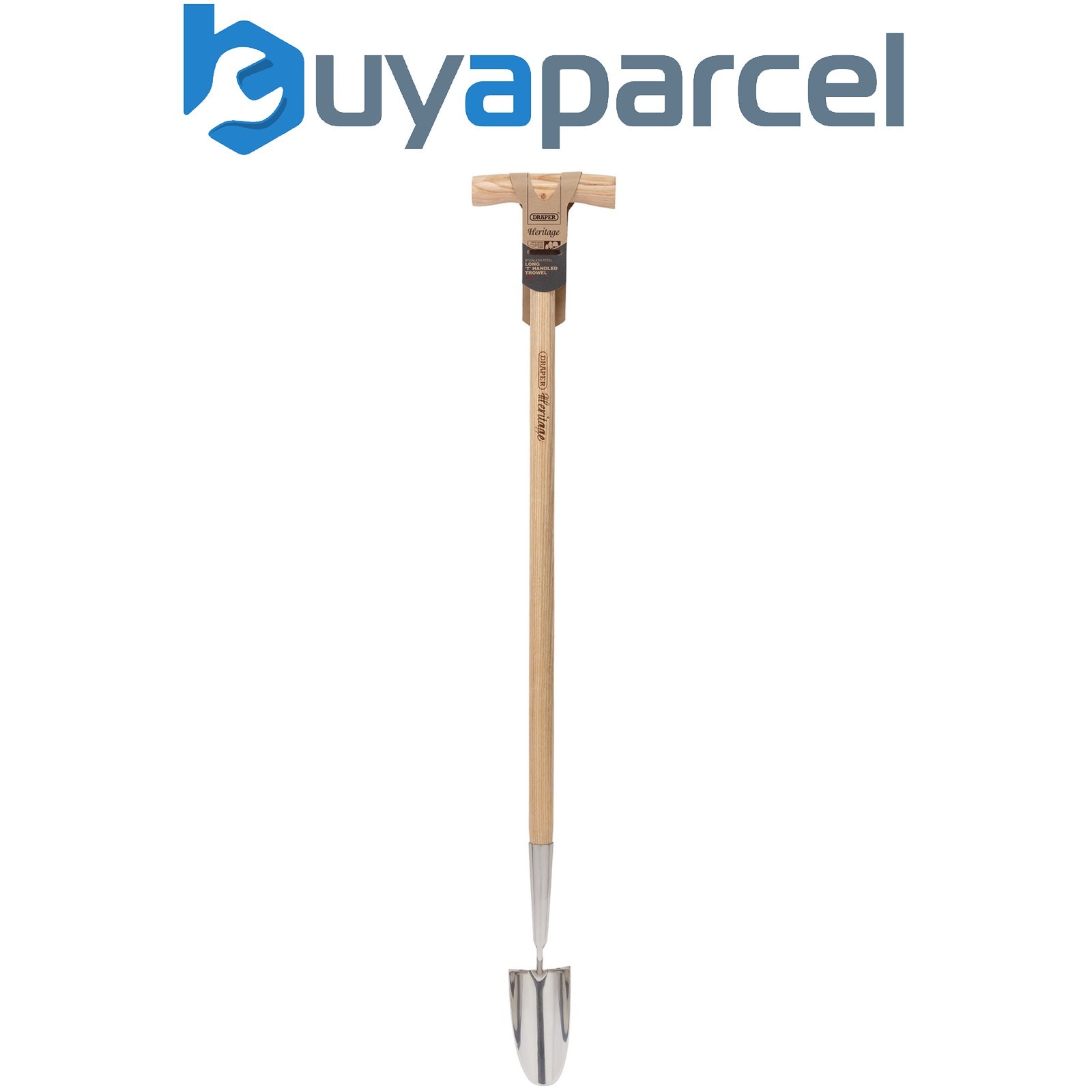 Draper 99032 Draper Heritage Stainless Steel Trowel With Ash Long Handle