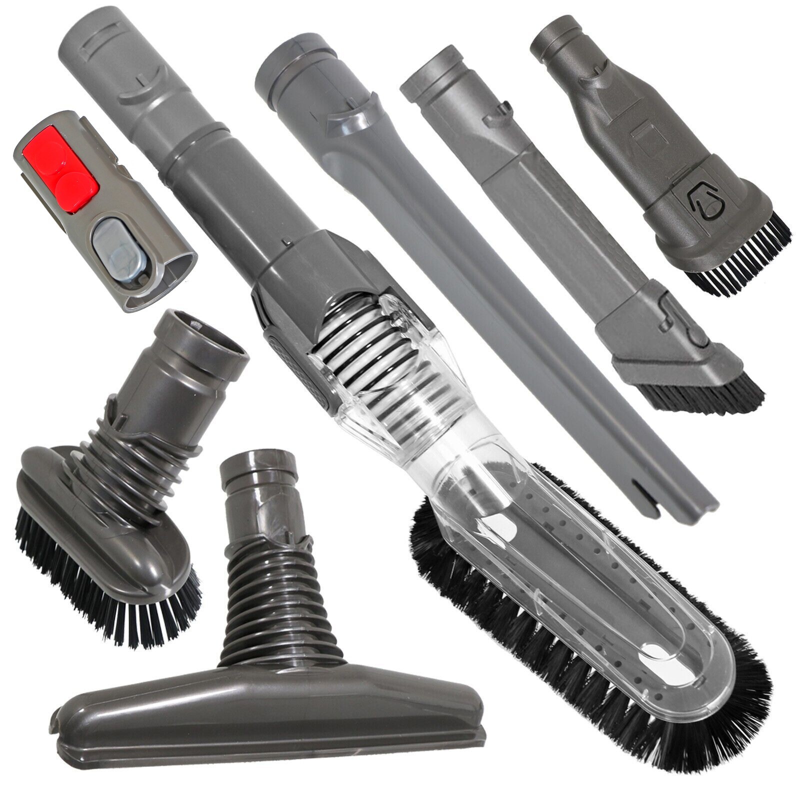 Tool Kit for DYSON V7 V8 V10 V11 V15 SV10 SV12 SV14 Vacuum Brush Crevice Tools