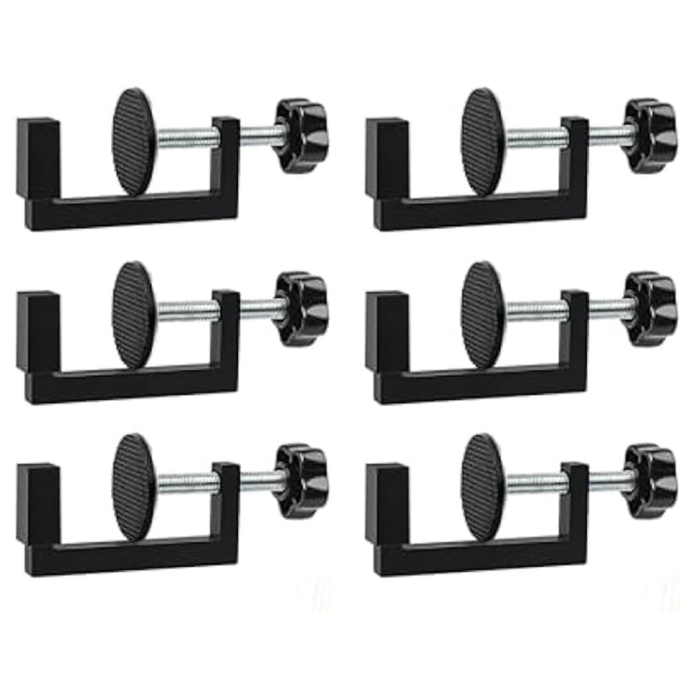 6Pcs G-Clips,Adjustable Patio Furniture Clips- Outdoor Sofa Rattan9716