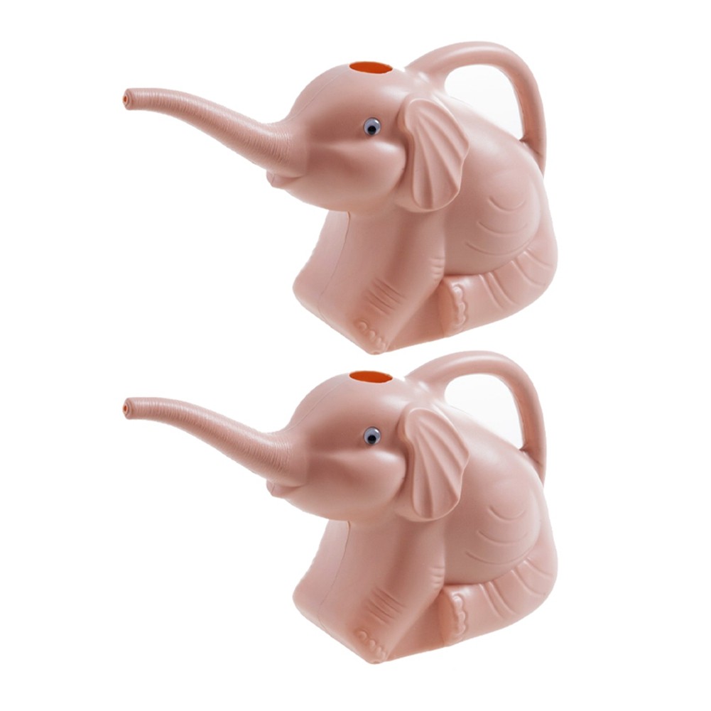 3X(Elephant Shape Watering Can, Home Garden Flower Plant Watering Tool,1530