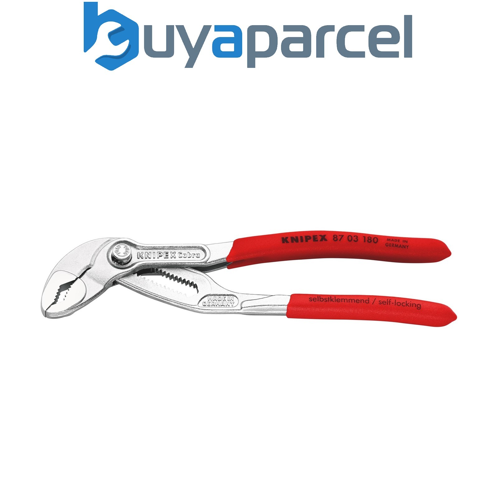 Draper 77903 KNIPEX 87 03 180 Cobra High-Tech Water Pump Pliers, 180mm