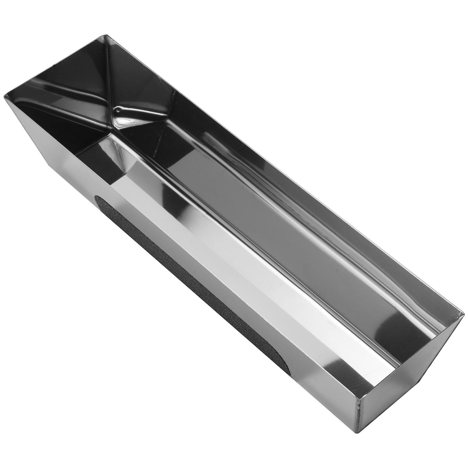 12HRG Non Slip Contoured Stainless Steel Heliarc Mud Pan, 14Inch J8Q29937