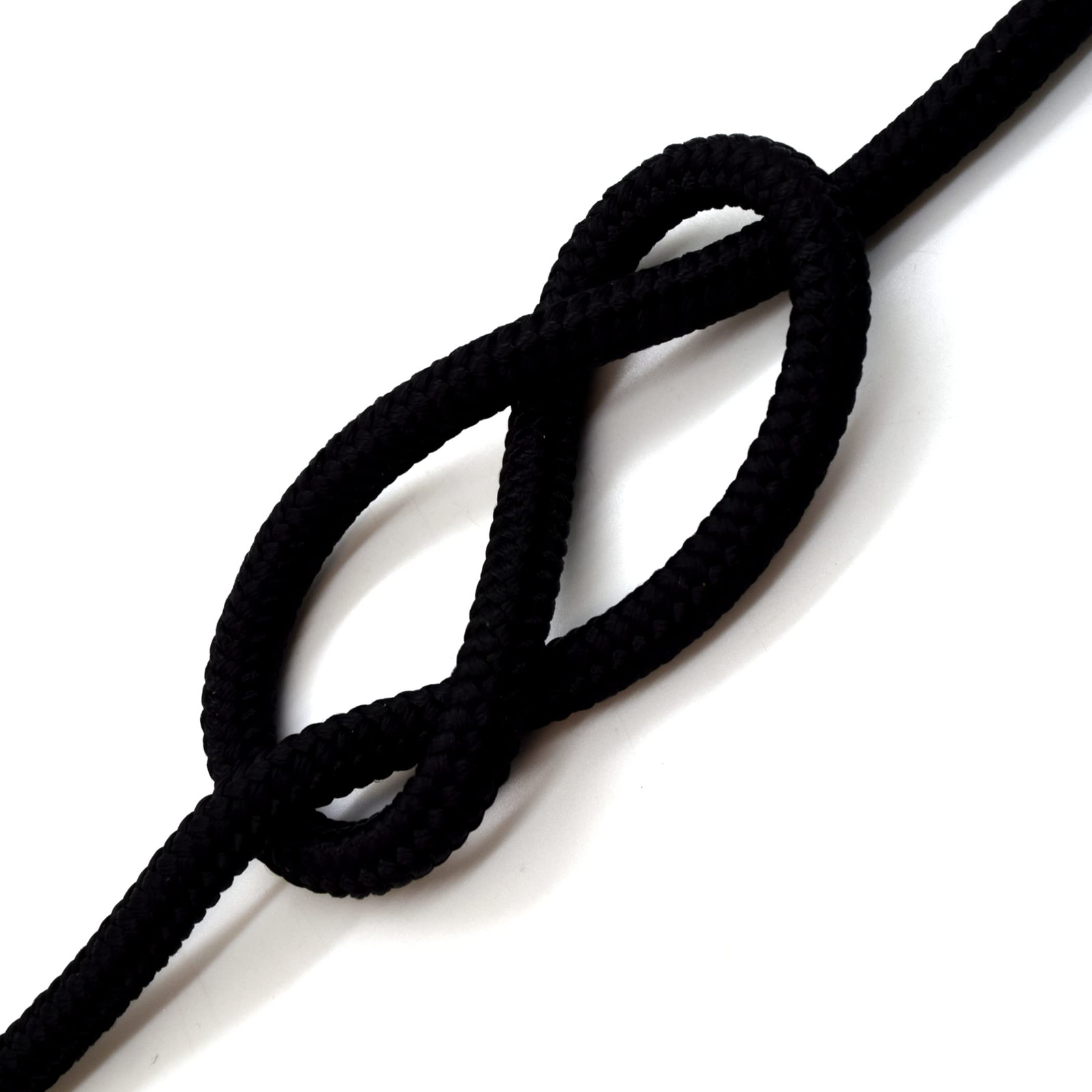 8mm x 100 metres / 328 ft of Black Polypropylene Rope Poly Cord Twine