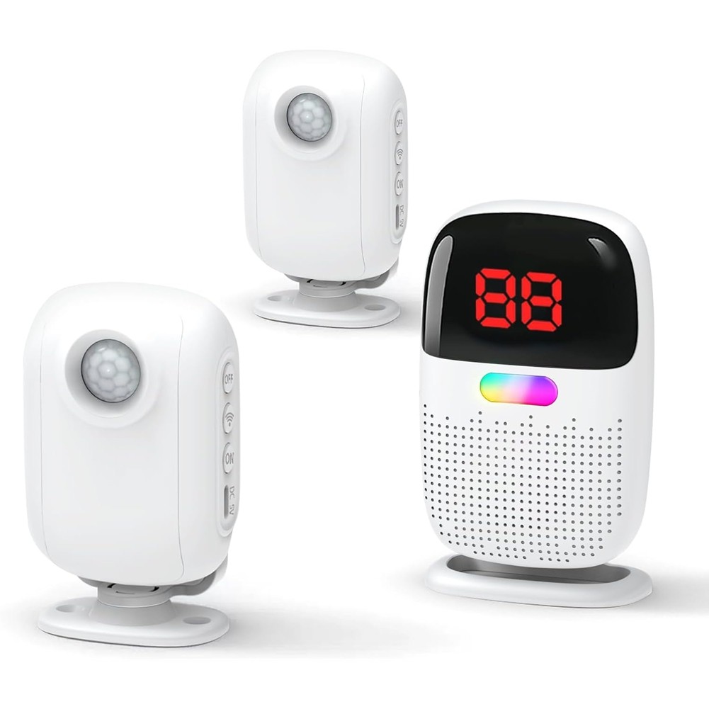 Bed Alarms for Elderly Dementia Patients-Digital Sensor ID Display &7989