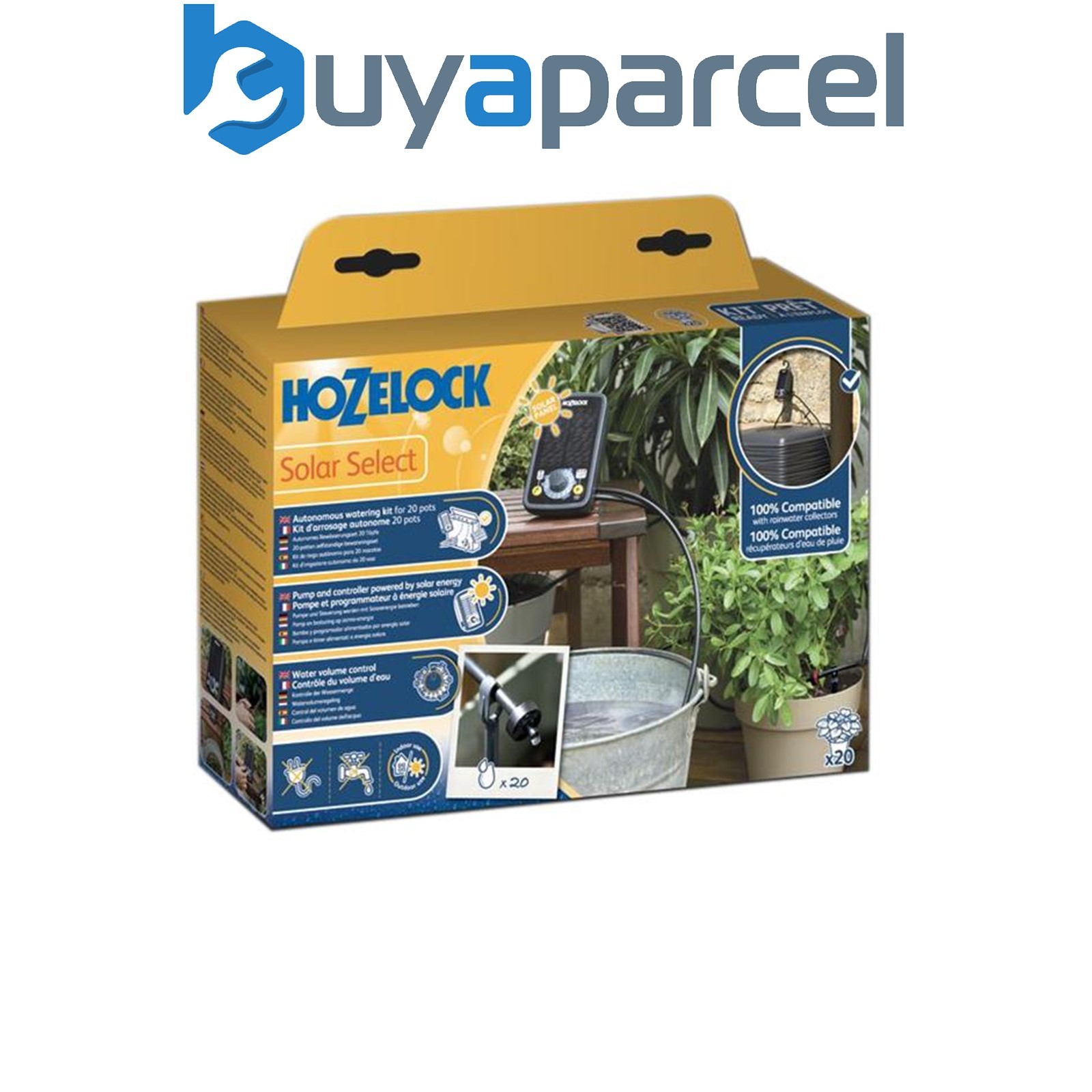 Hozelock 100-101-033 Solar Select Irrigation Kit HOZ100101033