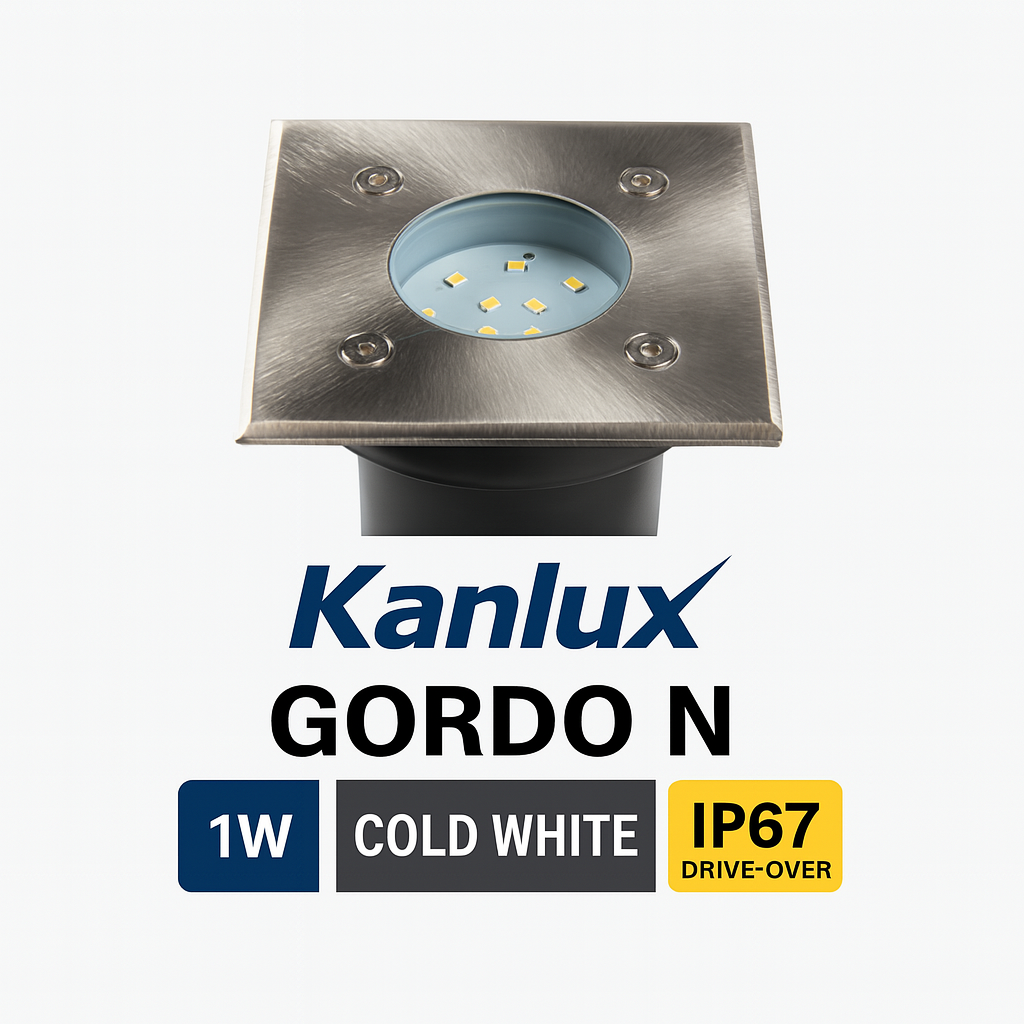 Kanlux LED 0.7W Gordo IP66 Outdoor Ground Drive Path Over Lamp Light Fixture