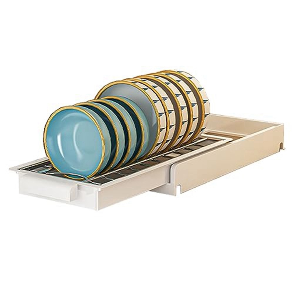 Drawer Storage Shelves with Handle, Slide Out Pantry Organizers B S5P64306