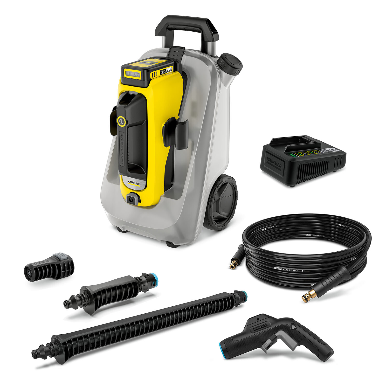 Karcher OC 6-18 PREMIUM 18v Cordless Pressure Washer 24 Bar 1 x 2.5ah Li-ion