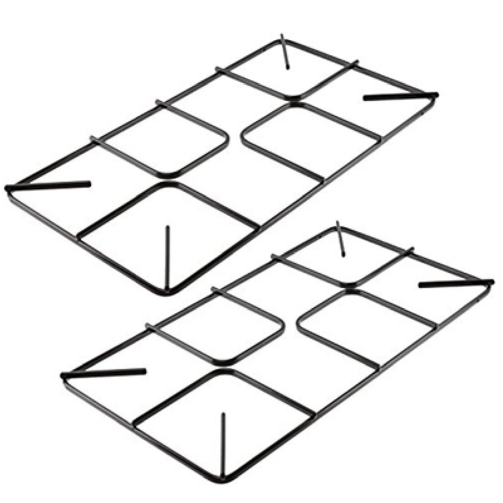 Pan Support Grid for Bush Oven Cooker Flat Gas Hob 2 of Pack 450mm x 220mm