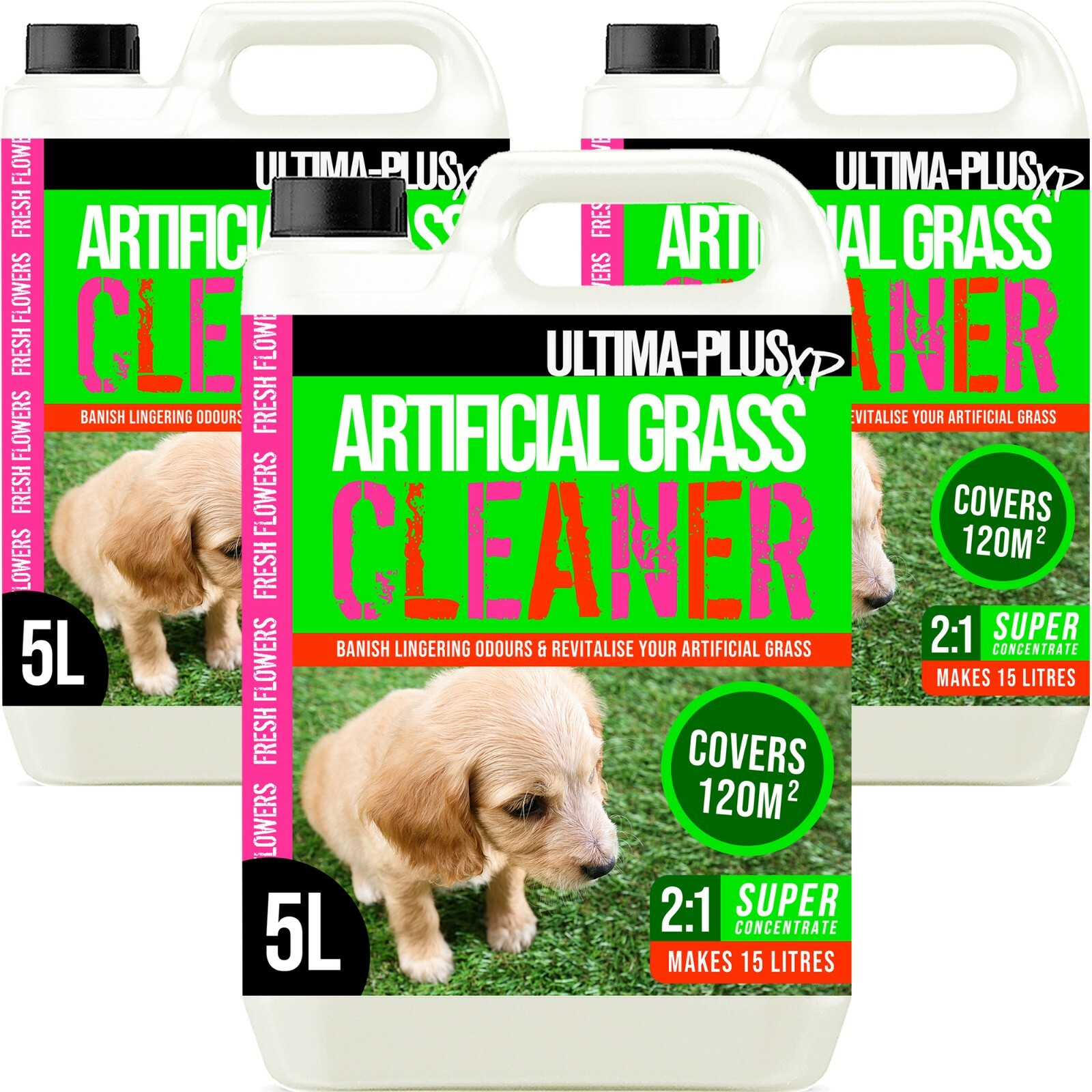 Ultima Artificial Grass Disinfectant Cleaner Astro Turf Floral Deodoriser 15L