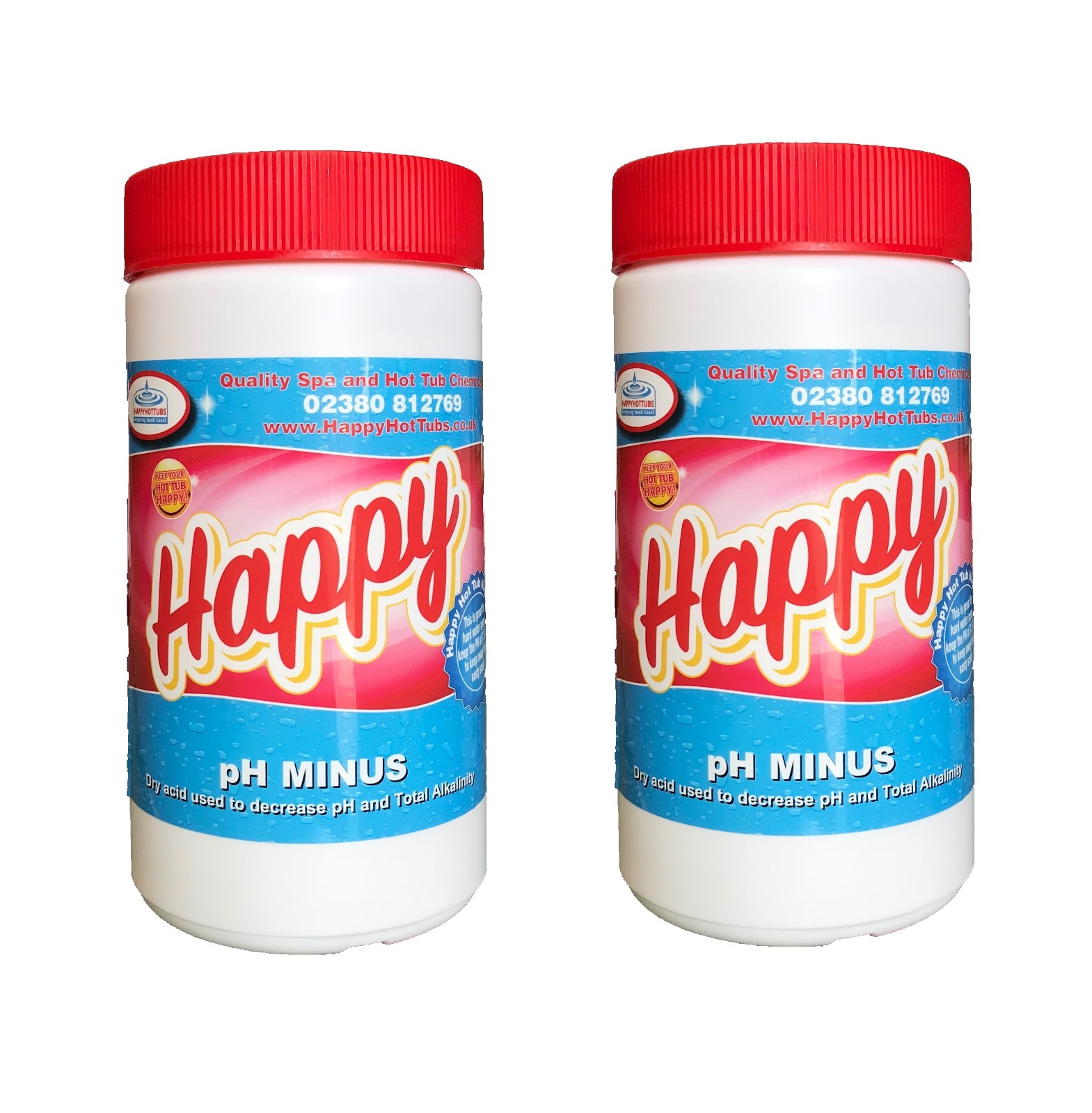3KG Happy Hot Tubs PH- Minus Swimming Pool Hot Tub Spa PH Decreaser Down Acid