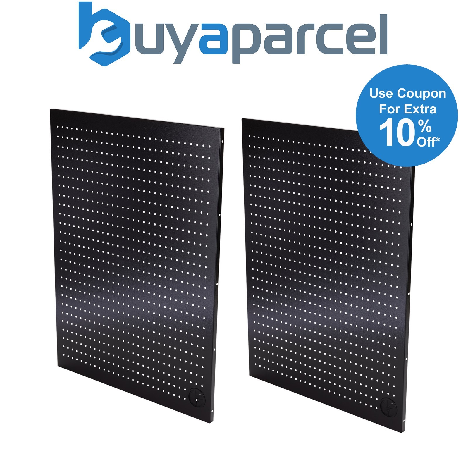 Draper 33212 BUNKER Modular Corner Unit Back Panels/Pegboards, 795mm (Pair)
