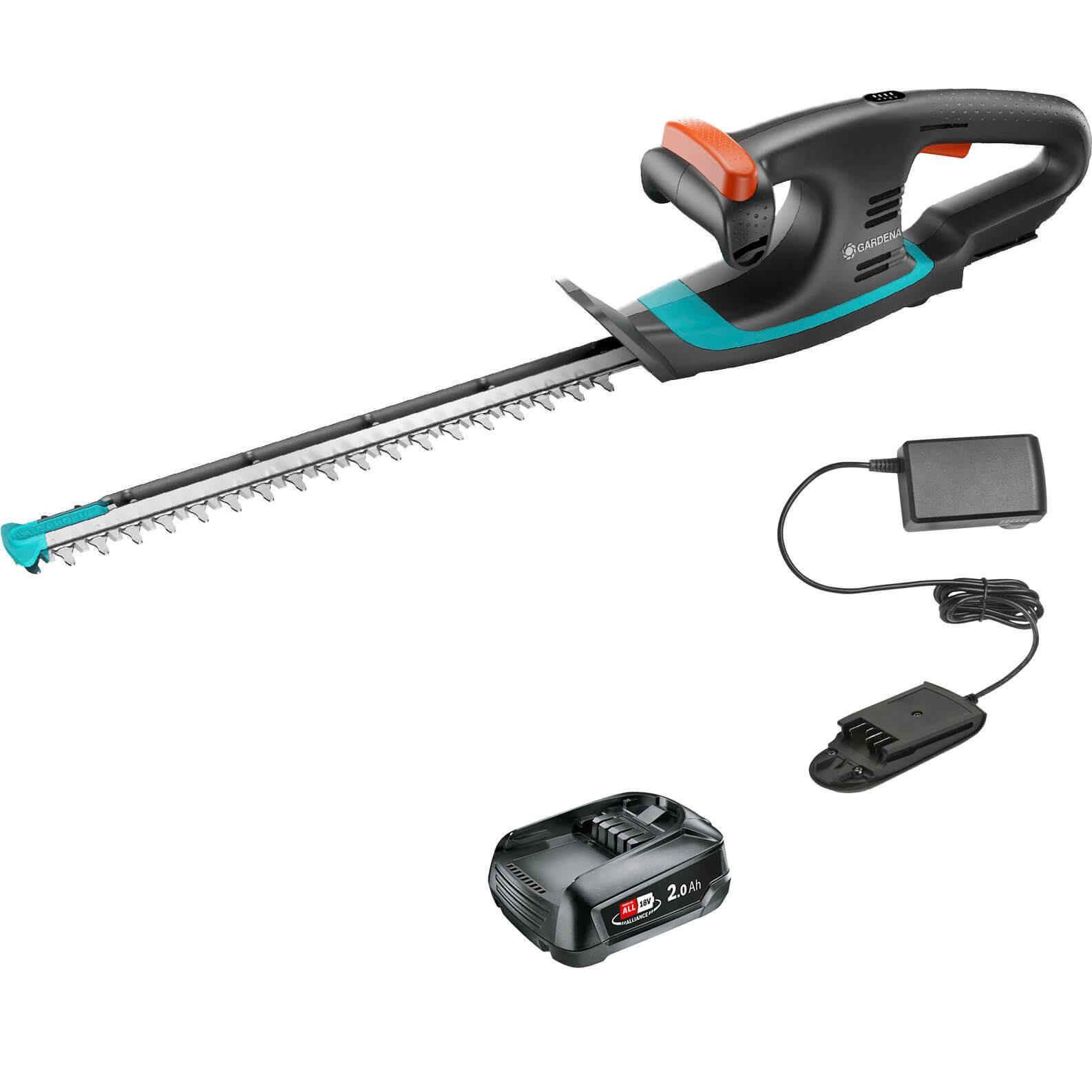 Gardena EASYCUT 40 P4A 18v Cordless Hedge Trimmer 400mm 1 x 2ah Li-ion