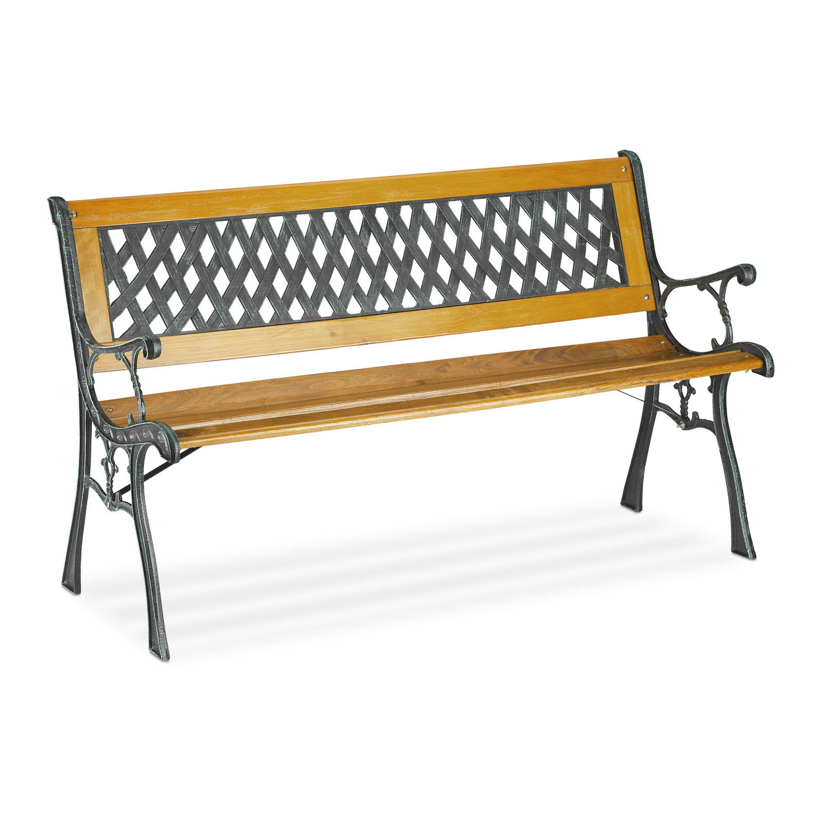 Garden bench Outdoor Loveseat Comfortable Balcony Furniture Vintage Lightweight