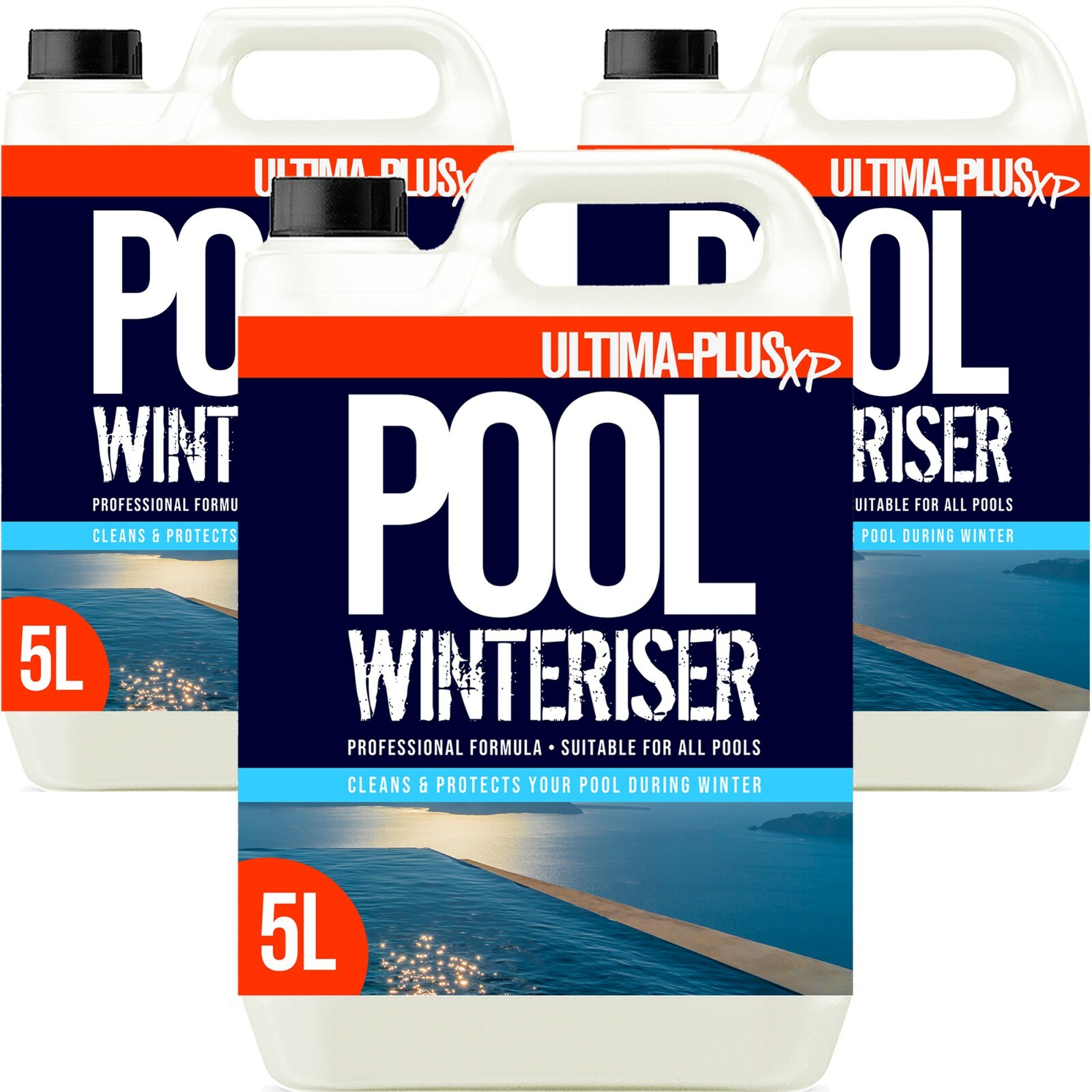 Ultima Swimming Pool Winteriser Prevents Algae Mineral Staining and Scale 15L