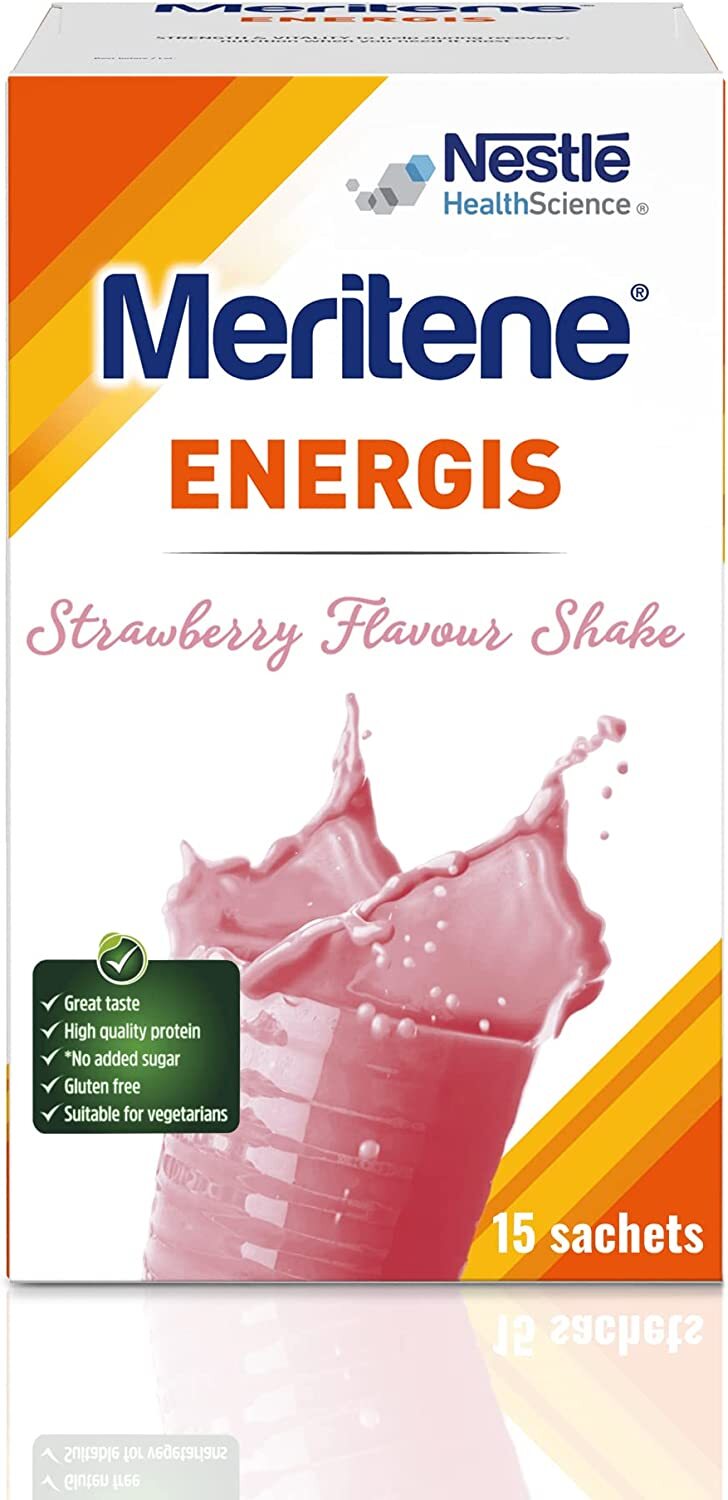 Meritene Strawberry Energis 30g Pack 15