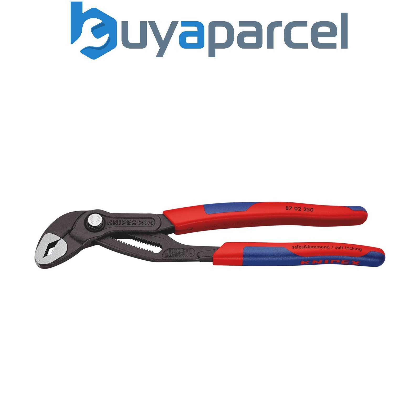 Draper 88146 KNIPEX 87 02 250 SB Cobra High-Tech Water Pump Pliers, 250mm