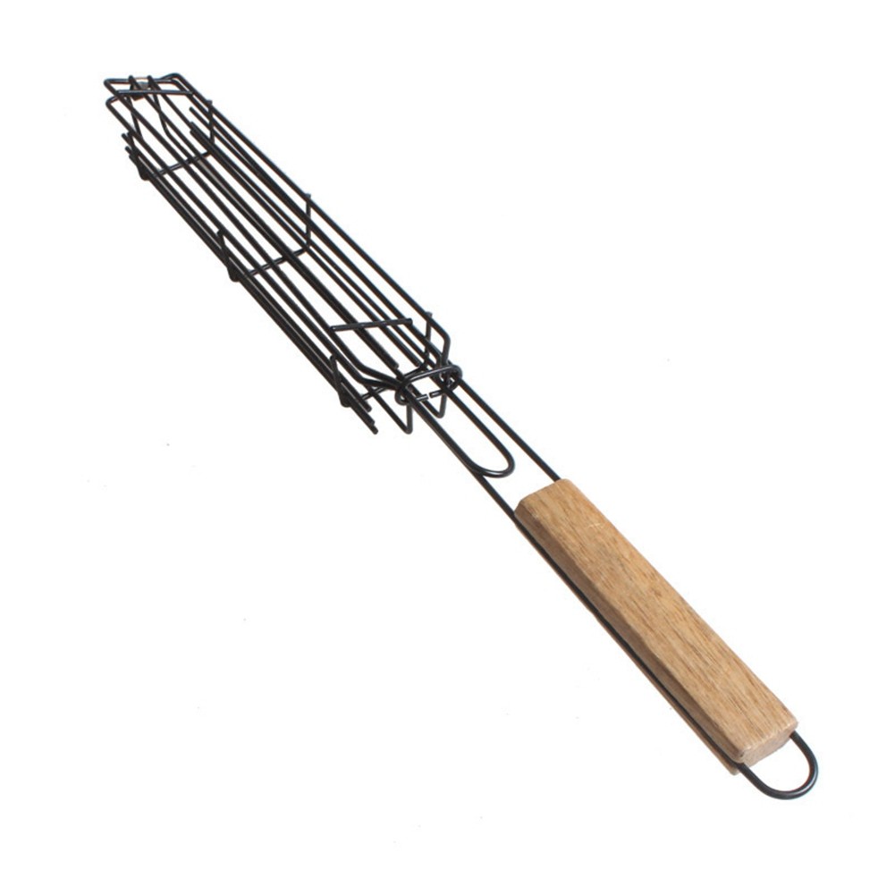 3X(1 Pcs Grilling Basket Stainless Steel Kabob Basket for Veggies Y2Z5)2536