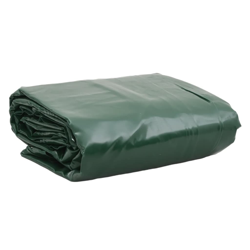 Tarpaulin Cover Ground Sheet Waterproof Camping Tarp Green 600 g/m² vidaXL