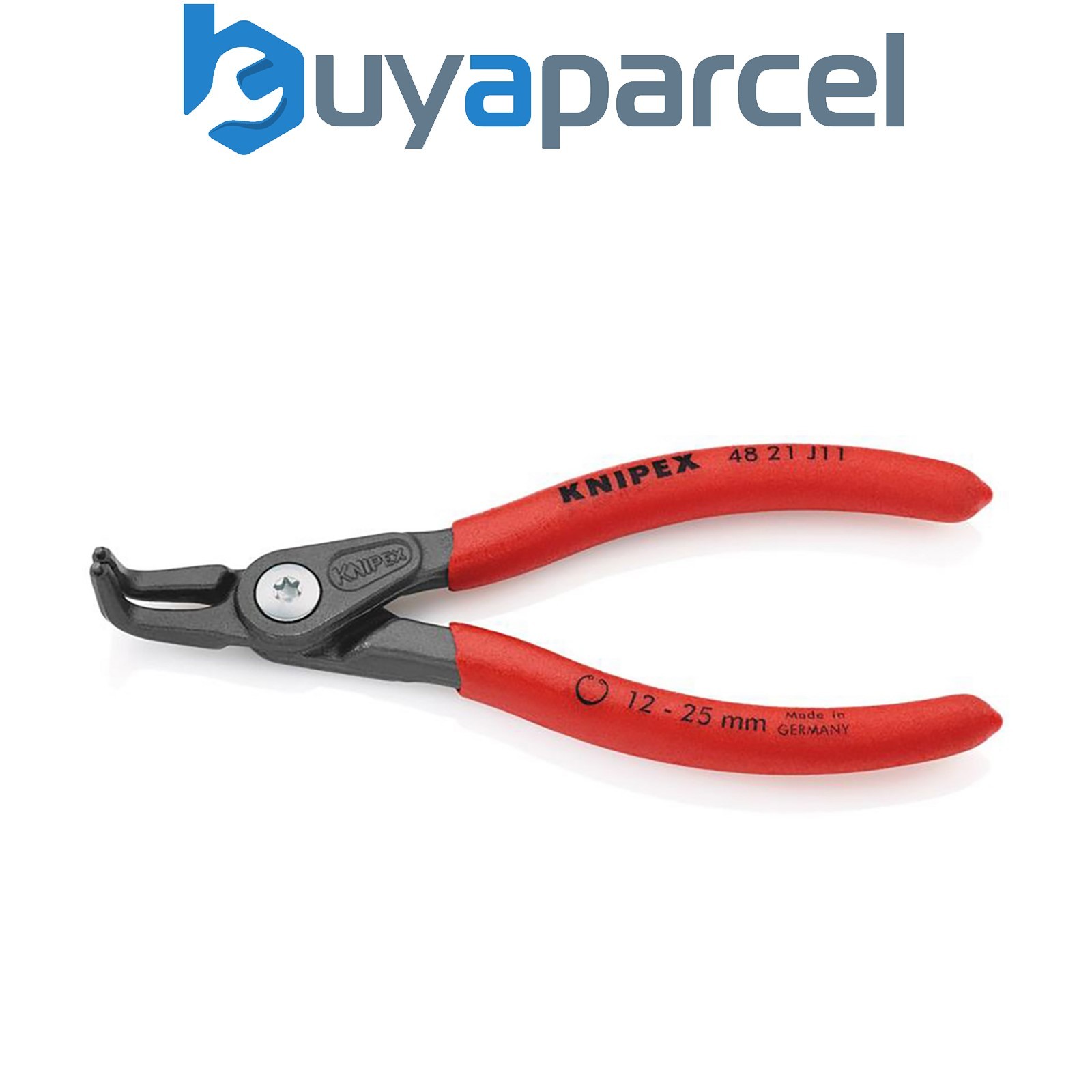 Draper 75083 KNIPEX 48 21 J11 SB Precision Circlip Pliers for internal circlips