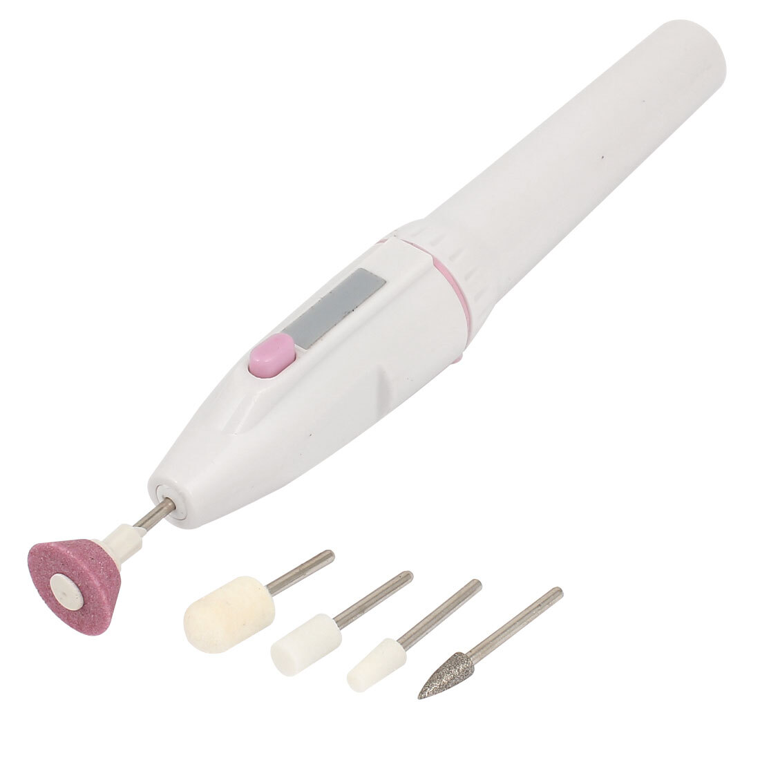 Professional Nail Polish Acrylic Manicure Drill Electric Machine Kits White Set