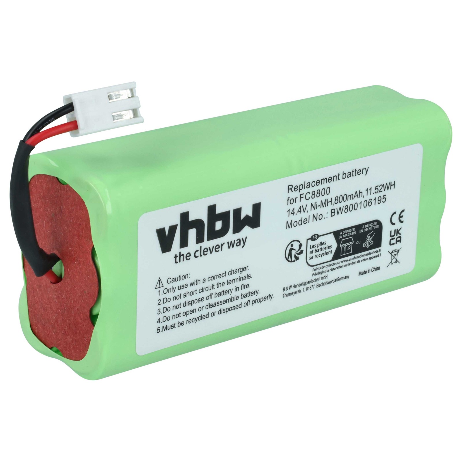Battery for Philips FC8801 800mAh 14.4V