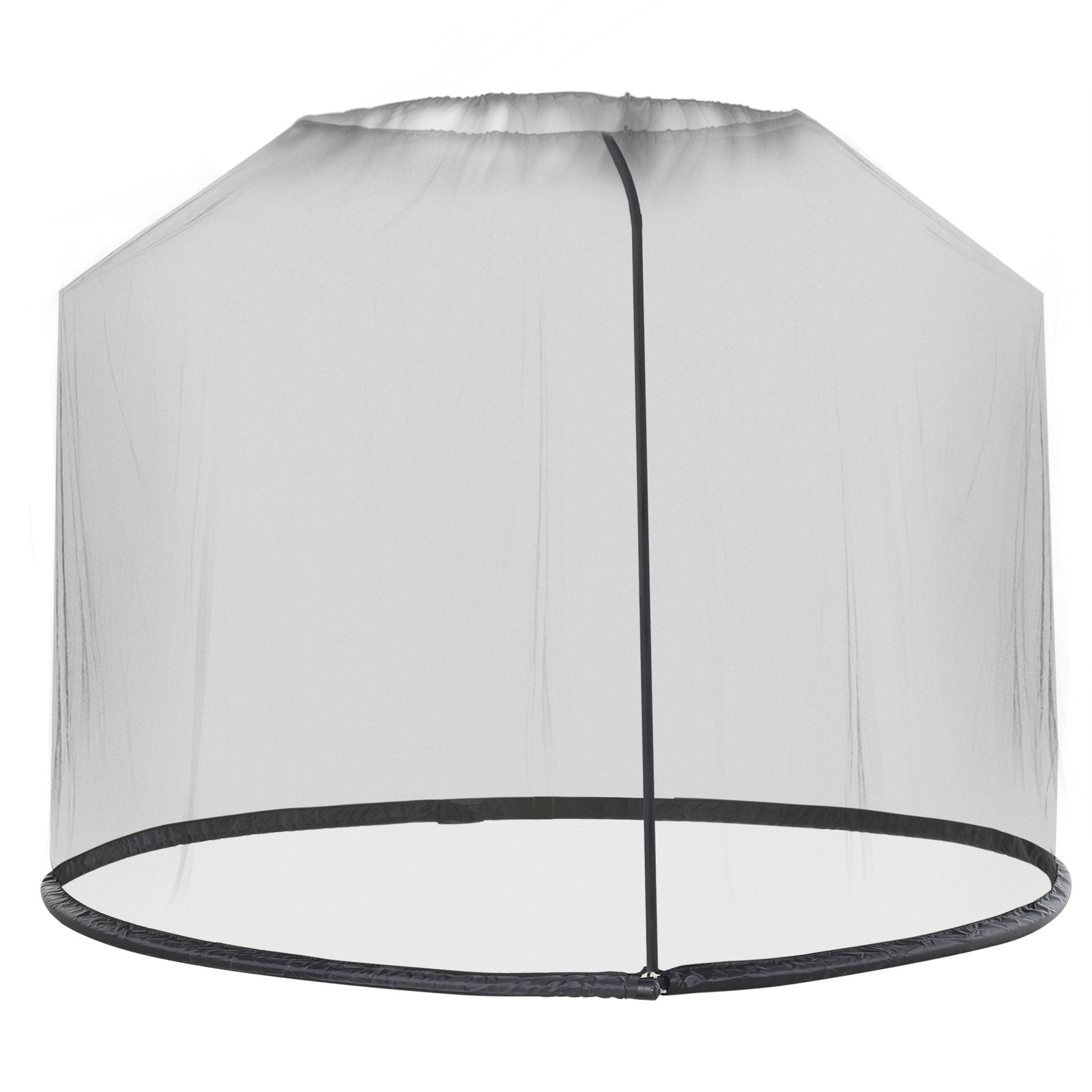 Outsunny 2.3m Garden Umbrella Parasol Table Net Cover Screen Bug Netting Cover