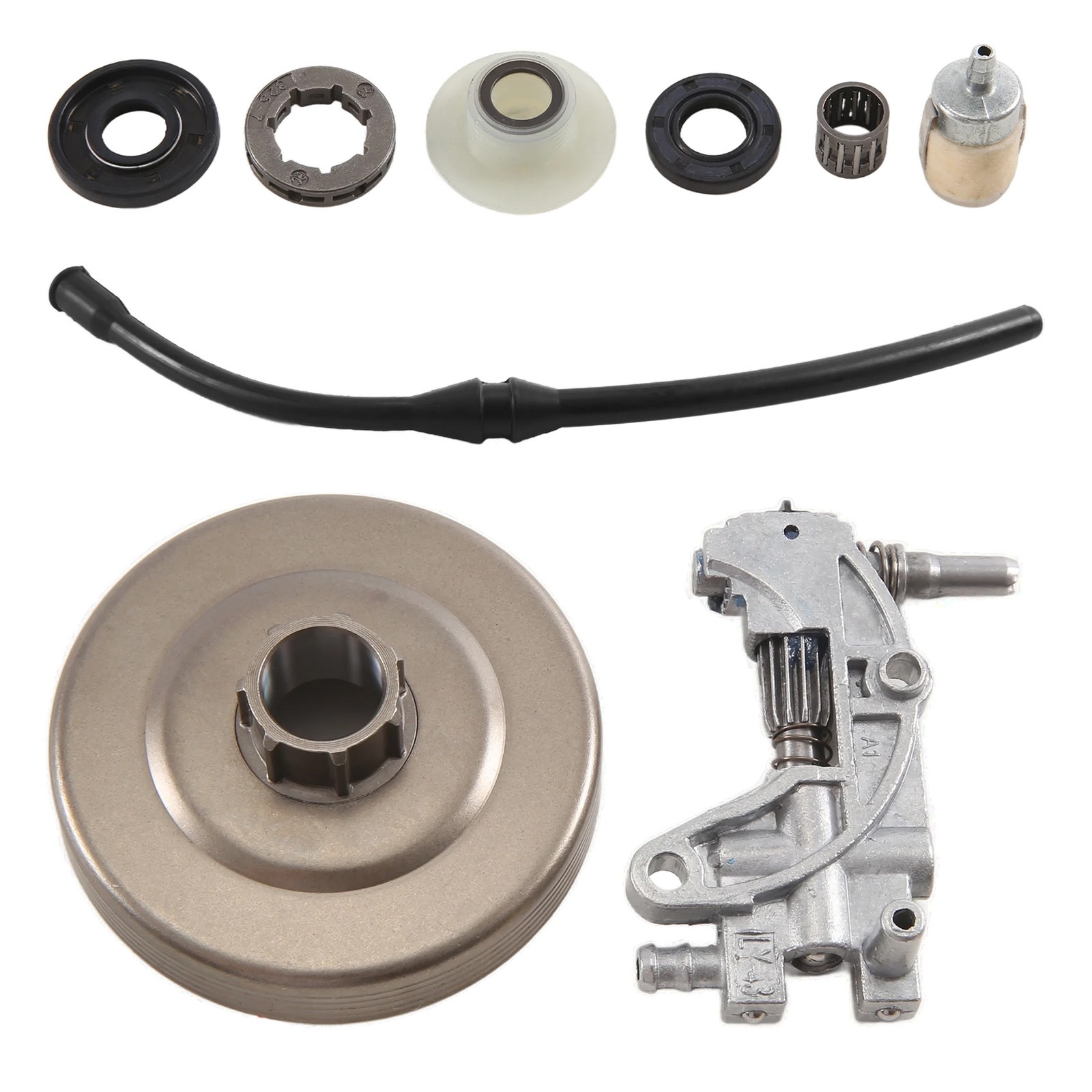 10X(Clutch Sprocket Rim Drum Oil Pump Worm Gear for Chinese 4500 5200 58001414