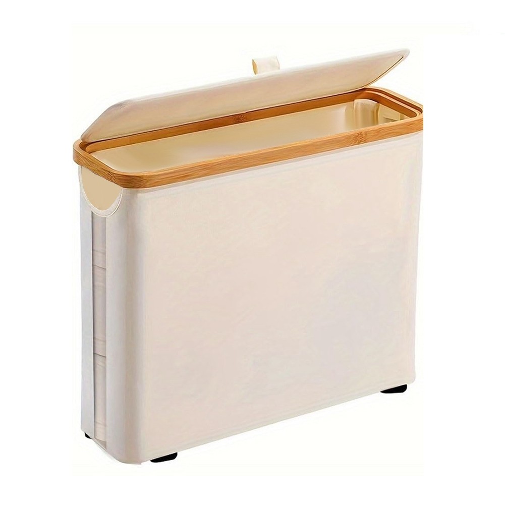 Toilet Bin, Toilet Bin for Bathroom Toilet Storage Bin with Lid, Toilet 3763