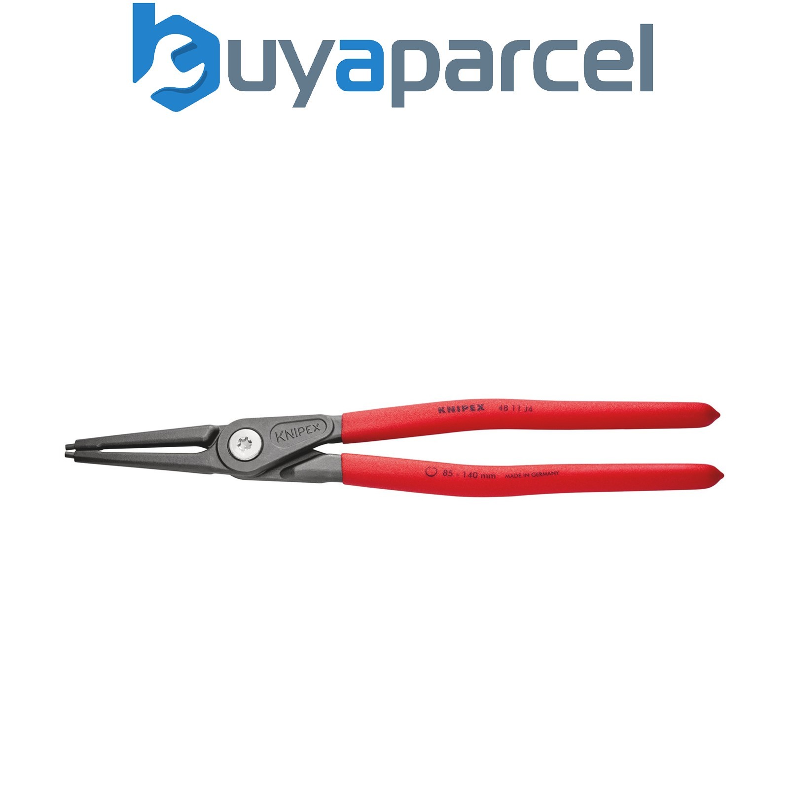 Draper 75081 KNIPEX 48 11 J4 SB Precision Circlip Pliers for internal circlips i