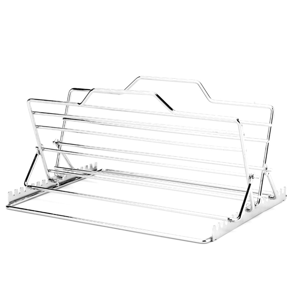 2X(Turkey Rack Turkey Roaster,Adjustable Stainless Steel Roasting Pan3644