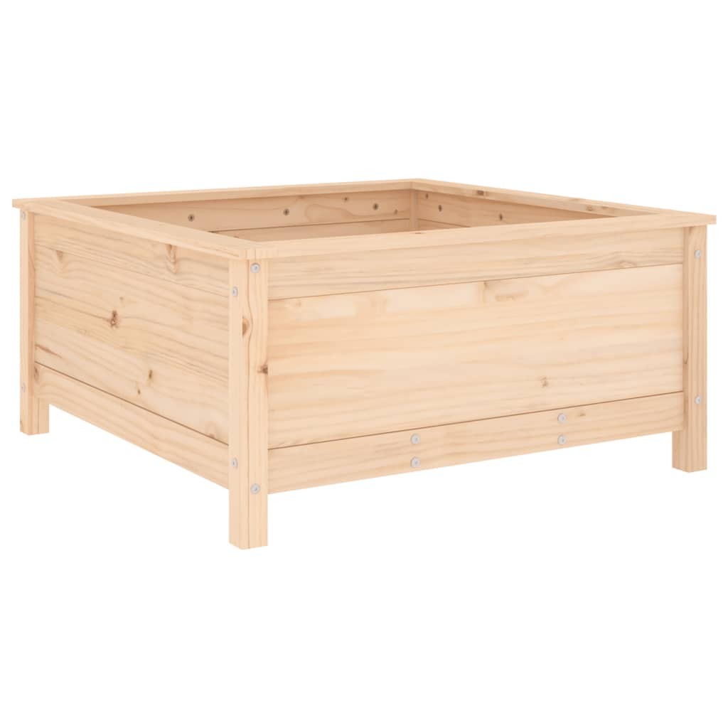 Garden Planter Raised Bed Outdoor Flower Box Pot Solid Wood Pine vidaXL