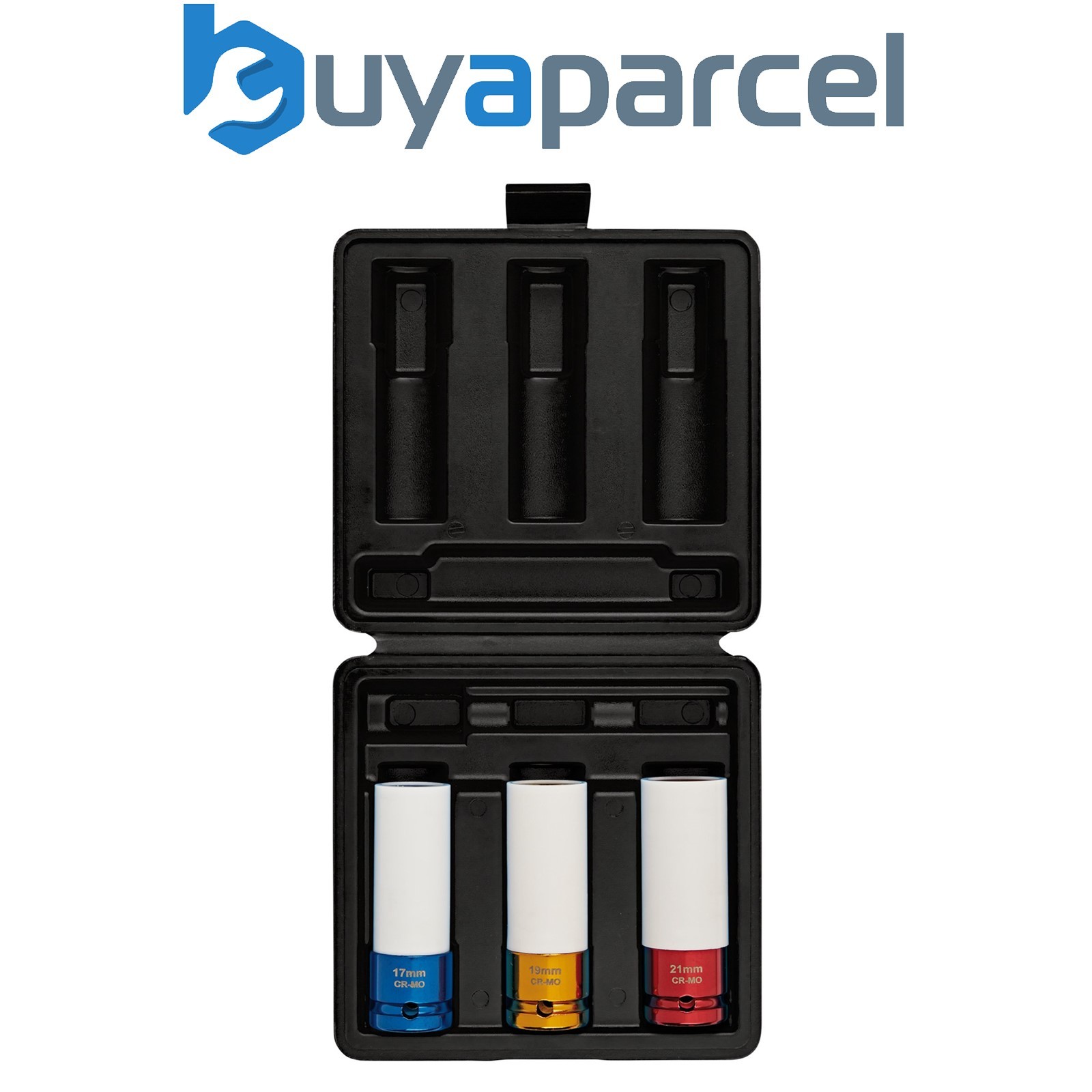 Draper 30630 Draper HI-TORQ Wheel Nut Sockets for Alloy Wheels, 1/2" Sq. Dr. (3