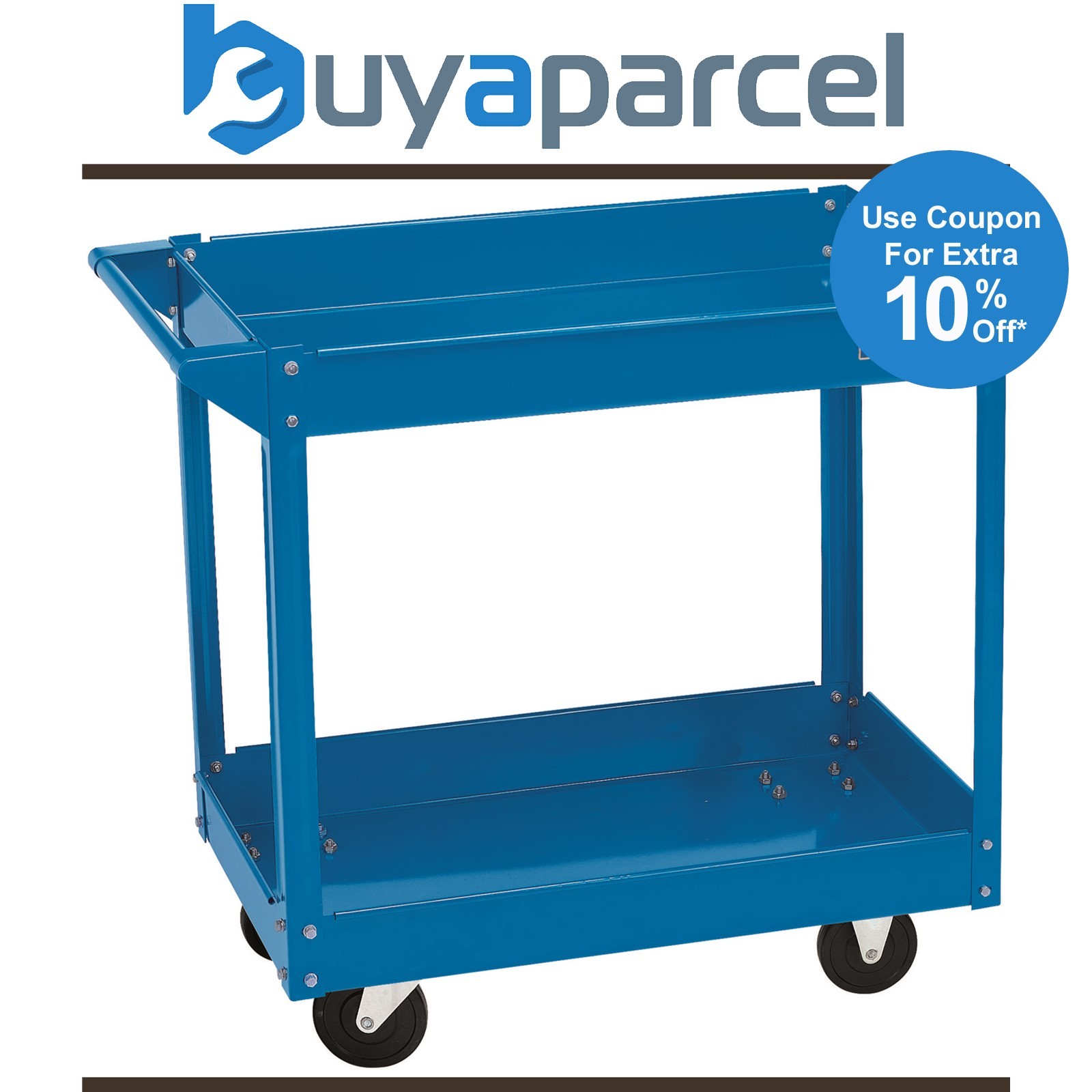 Draper 07629 2 Tier Tool Trolley