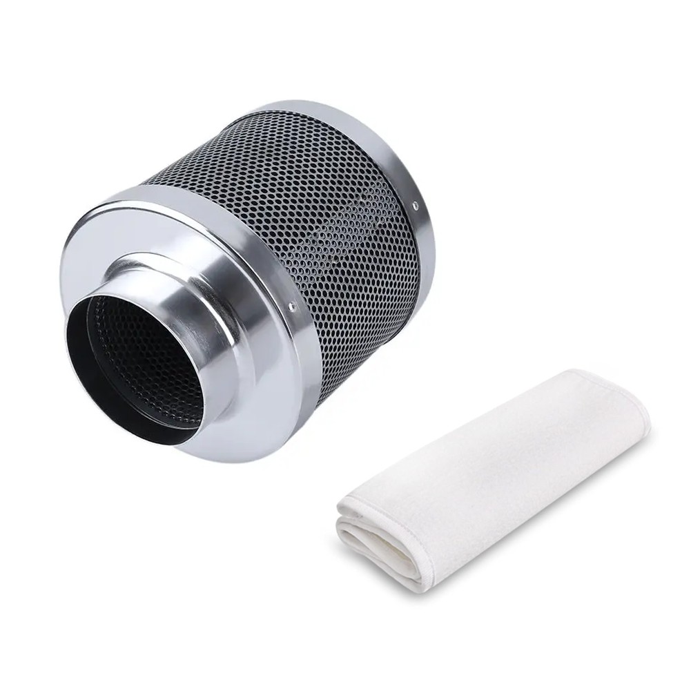 4 Inch Air Carbon with Charcoal  Tent Kits Odor Control Ventilation T6I56172