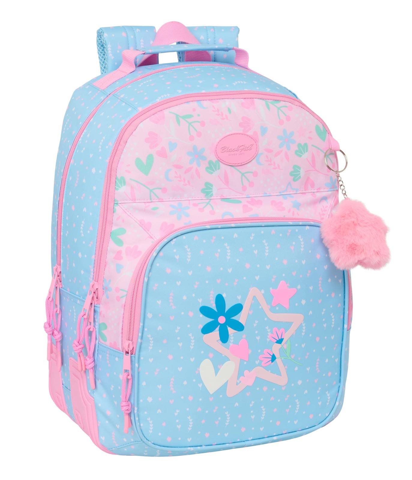 BLACKFIT8 SMILE – Children's School Backpack, Ideal for Children of Different Ag