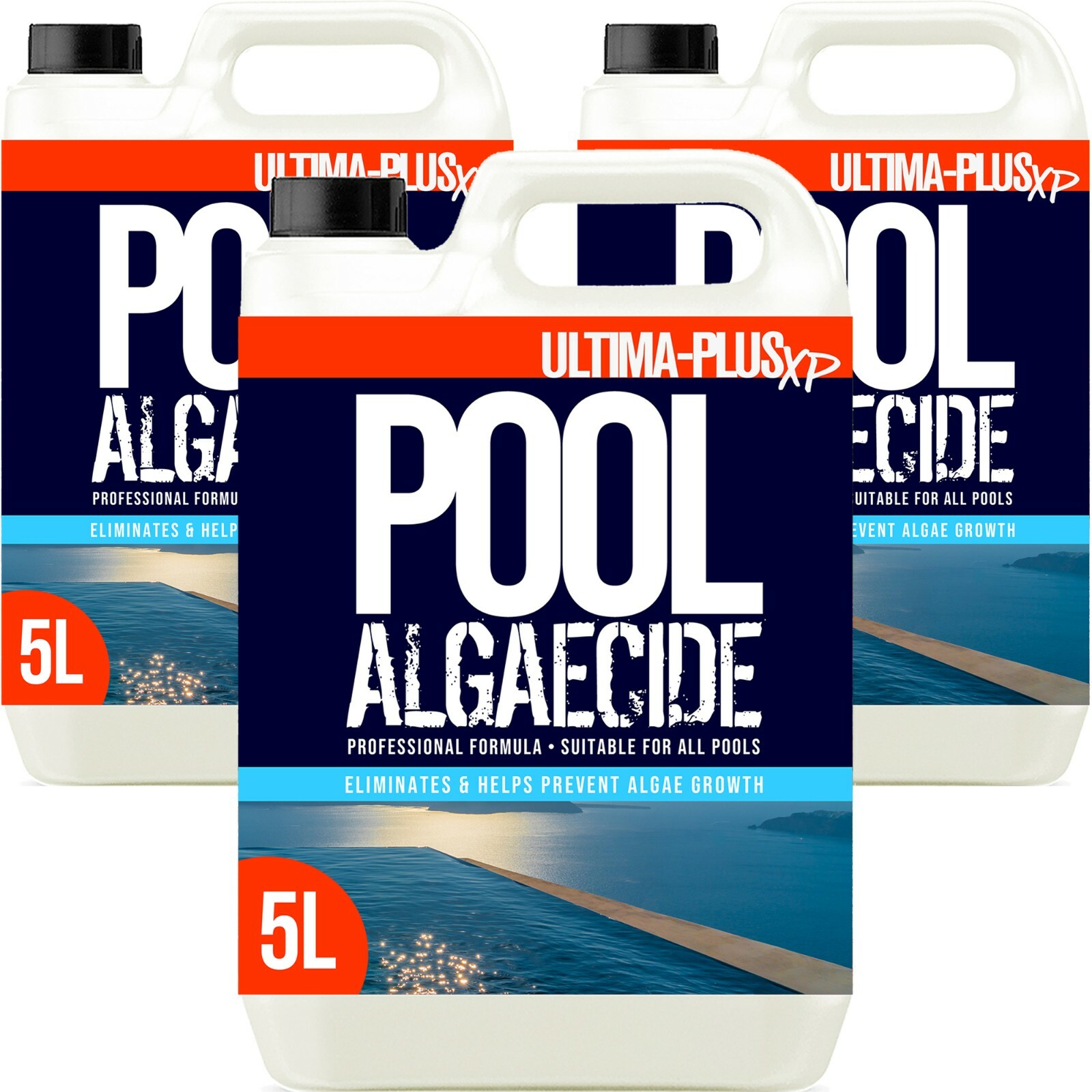 Ultima Hot Tub Algae Remover Pool Spa Cleaner Prevents Green Algae 15L