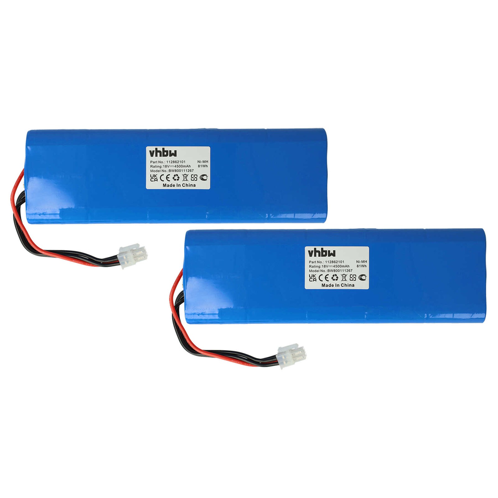 2x Battery for Husqvarna AU-18C AU-18V 4500mAh 18V