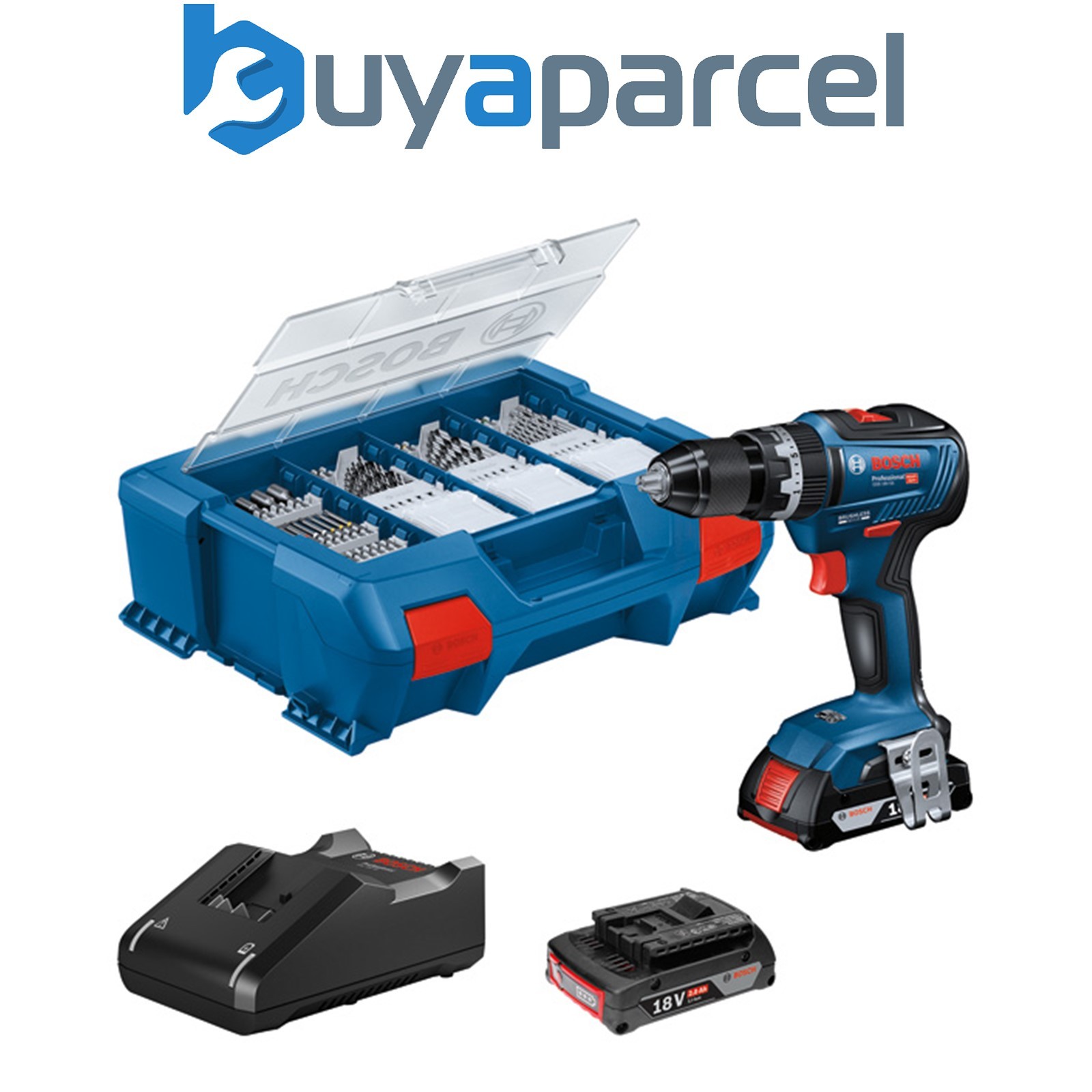 Bosch PRO Cordless Combi GSB 18V-55 L-Case 06019H5375