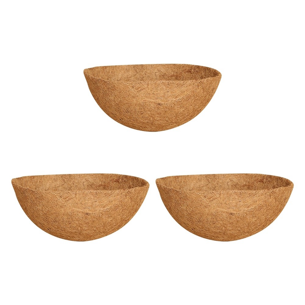 3X(12Inch Hanging Basket Liner,Round Planter Liner for Hanging Basket2663