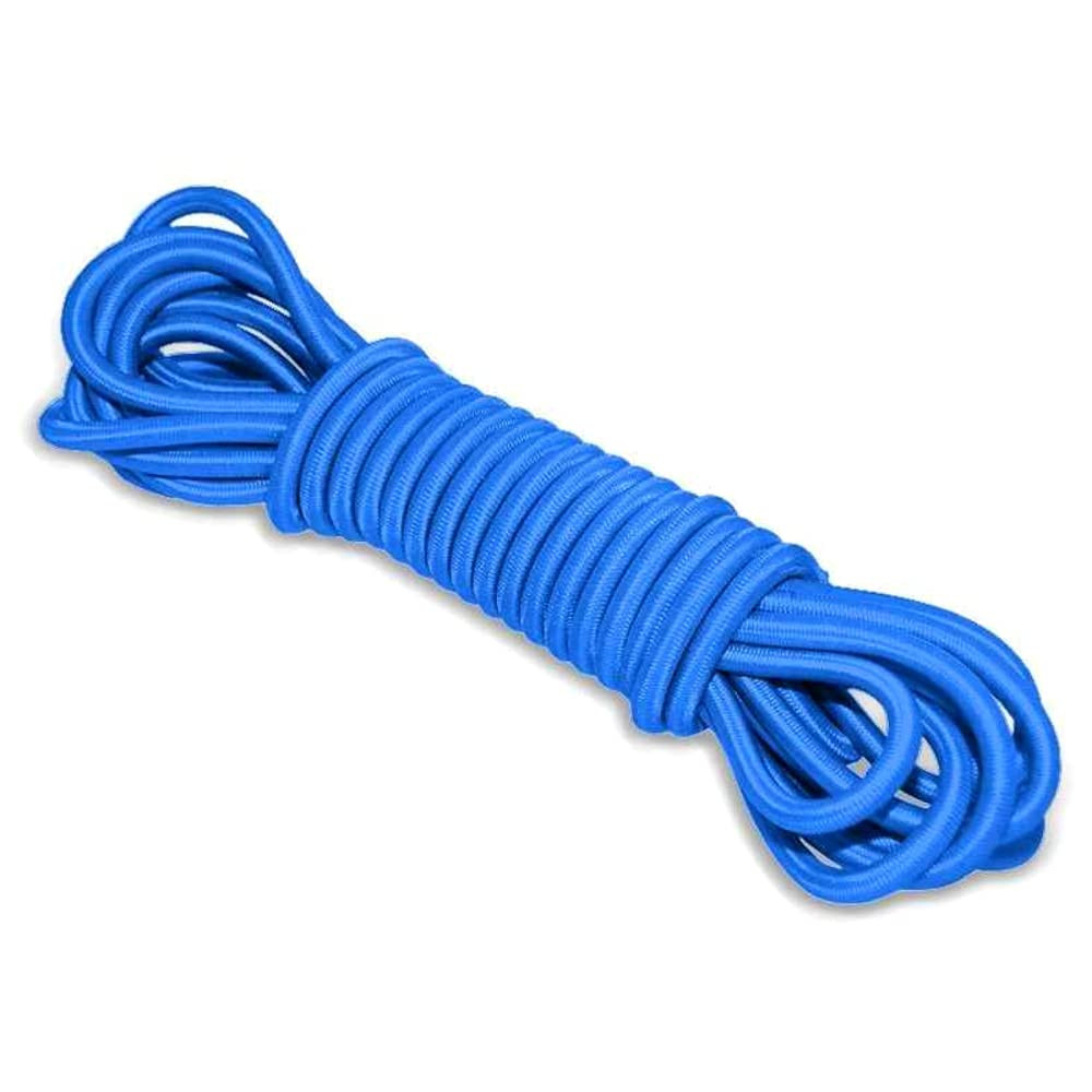 Blue Bungee Cord - 20 m / 65 ft of 12 mm Bungee Rope Shock Cord Elastic Rope