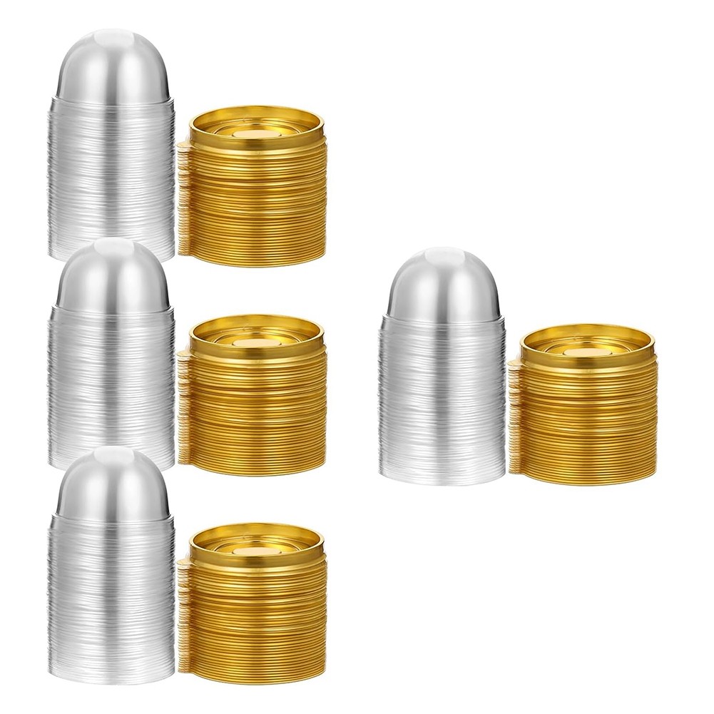 Charcuterie Domes with Lids 200 PCS Cake Pans Individual Cupcake5625