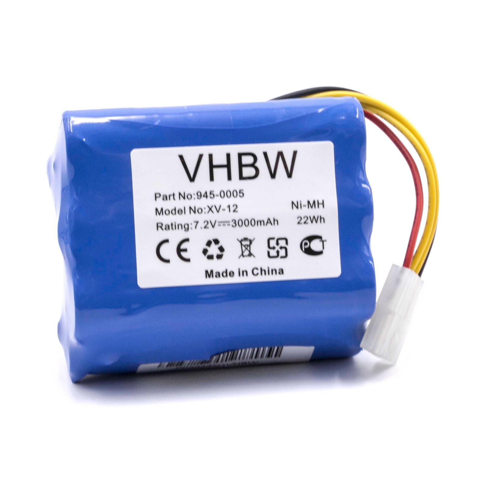 Battery for Neato 205-0001 945-0005 945-0006 945-0024 3000mAh 7.2V