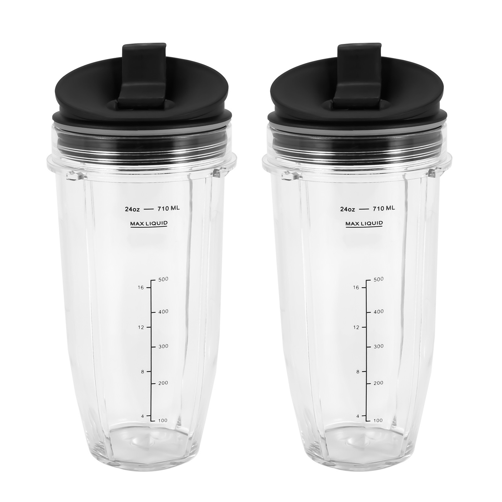 2 Pack Replacement 24Oz Cup with Spout Lid for  Auto IQ Series6517